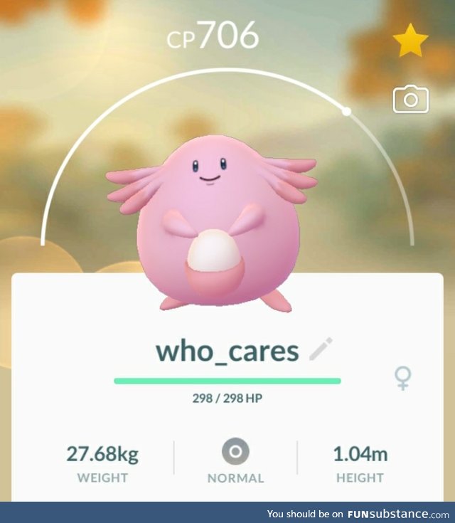 PoGo Project #68 - A Total Mood Right Now