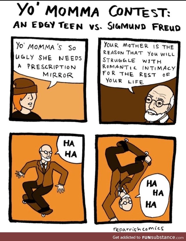 So Freud didn't slip