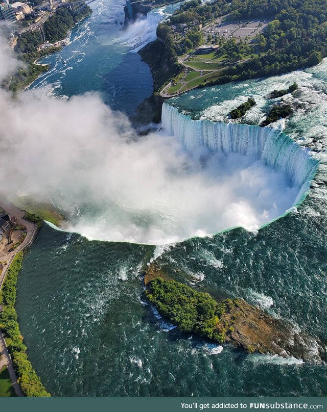 A unique view of Niagara Falls