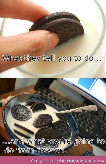 How to eat your oreos