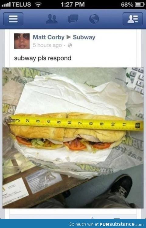 Subway pls