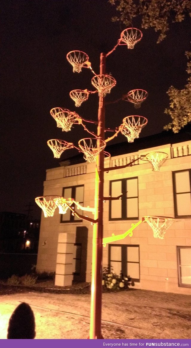 So I found a basketball tree