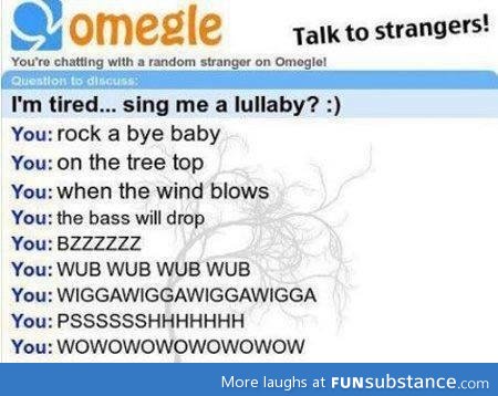 What I will sing it to my child