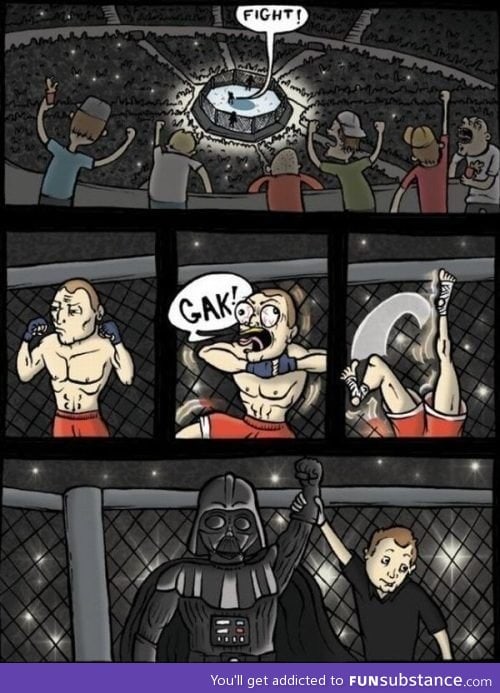 Darth Vader fight!