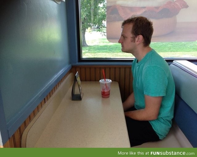 Forever alone booth