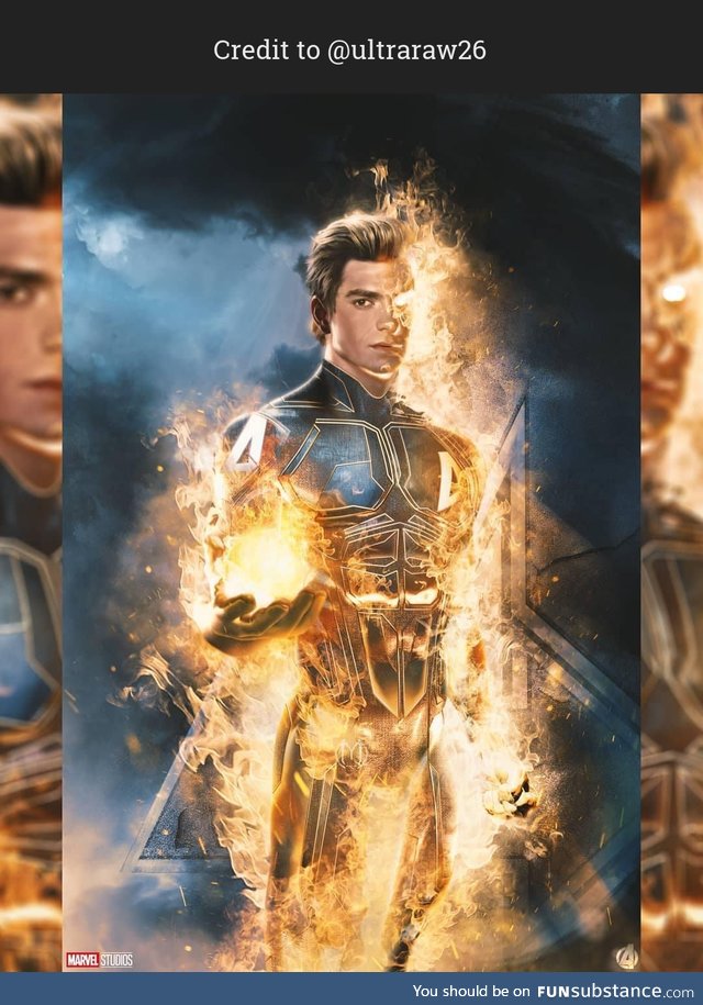 Could you see Andrew Garfield as the Human Torch?