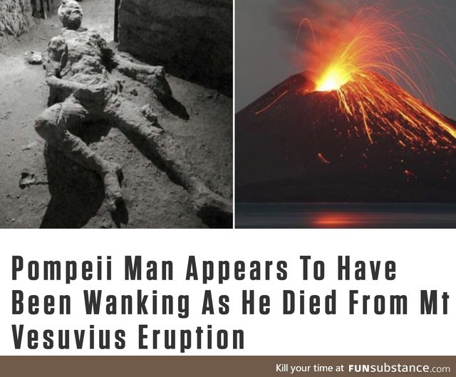 Pompeii Man Appears To Have Been w*nking