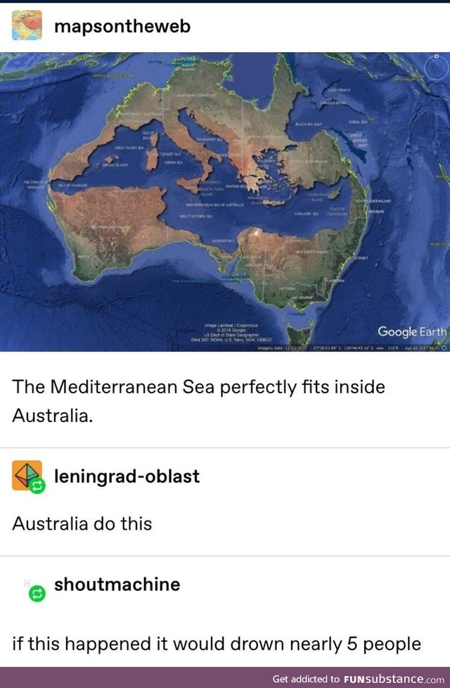 Australian sea
