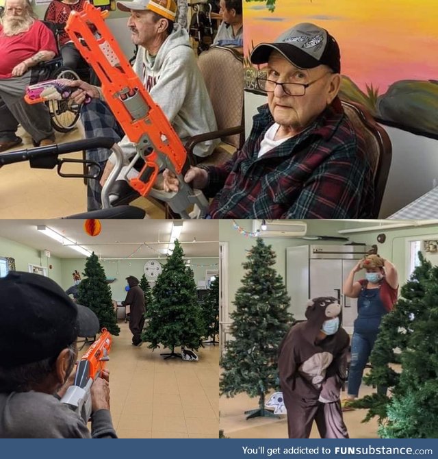 Doe! It’s deer huntin’ season at the nursing home!