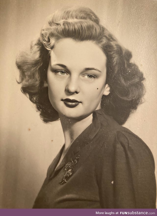 My grandma, circa 1945