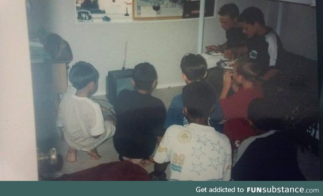 What 90's gaming with friends looks like