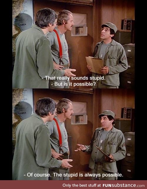 M*A*S*H is a goldmine for this sub
