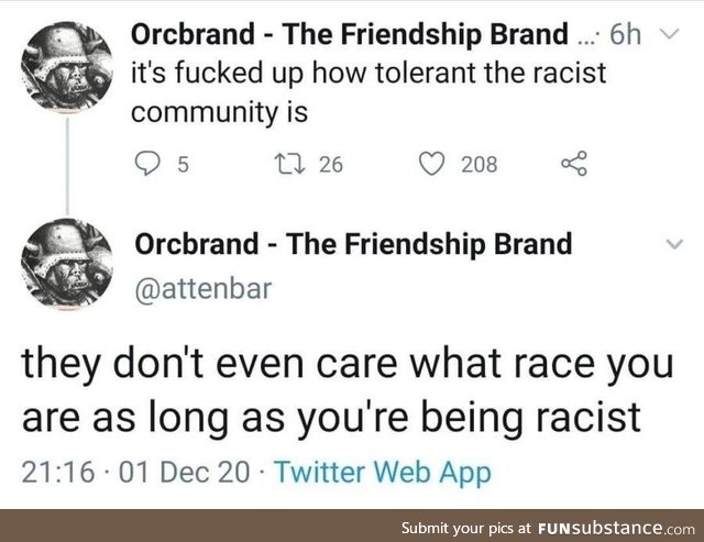 If everyone is racist, then no one is