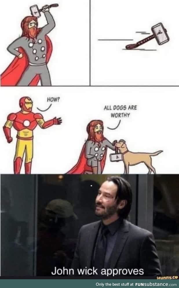 *Happy John Wick noises*