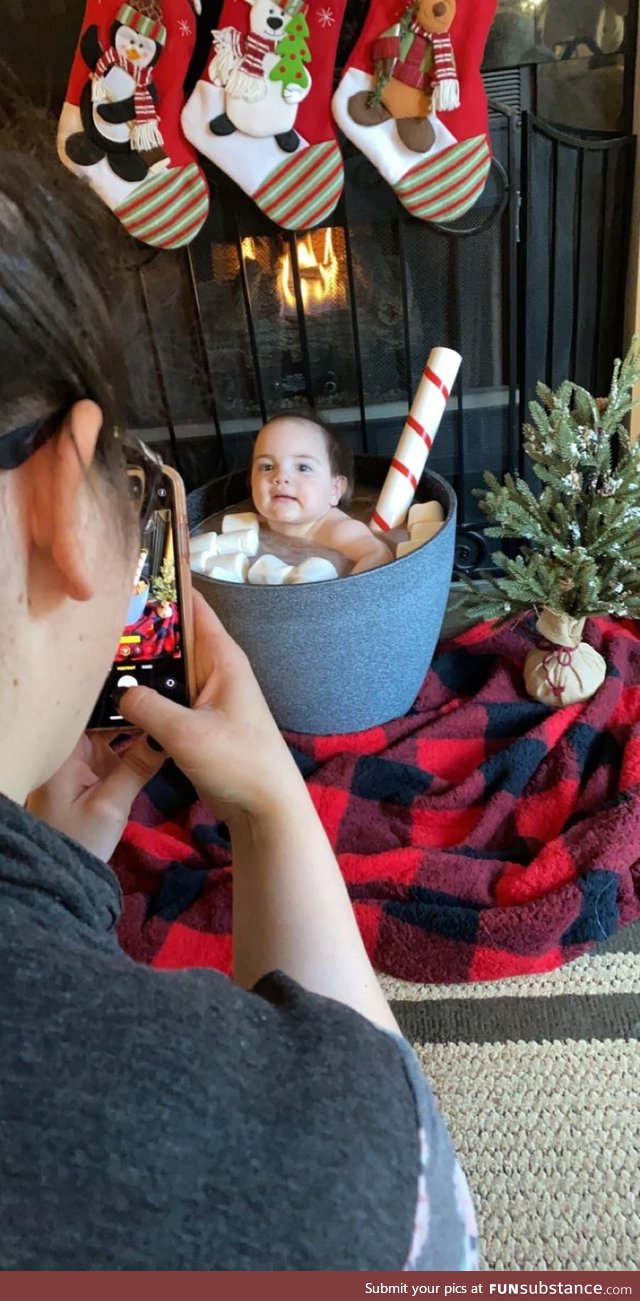 My wife has officially lost it during this years Christmas photos