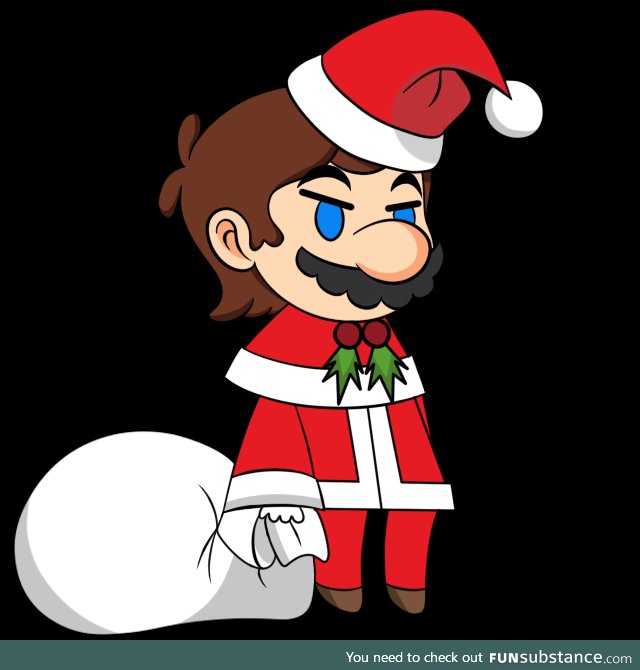 Padoru Advent Day 8 - It's-a Me, Padario