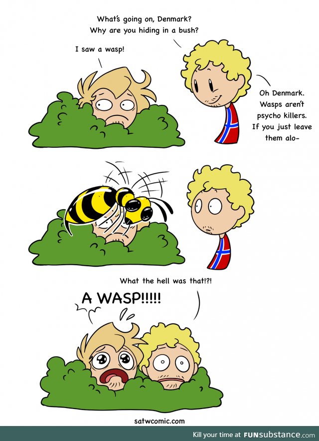 Giant Wasps - Scandinavia and the World