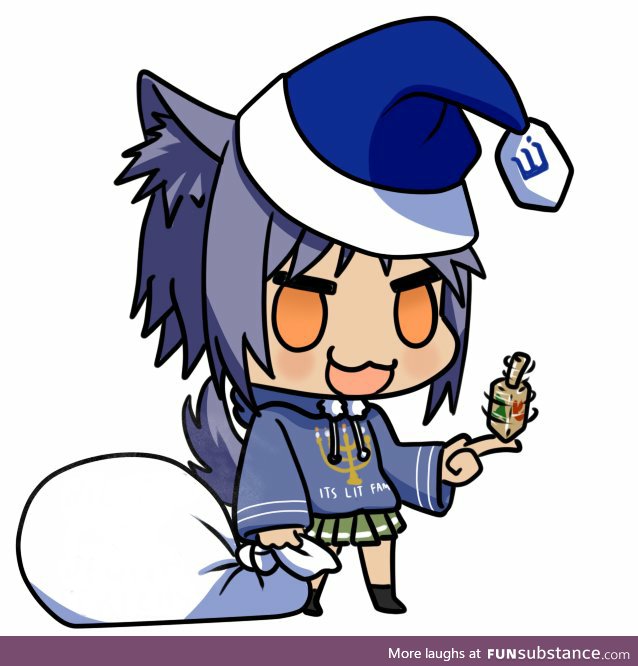 Padoru Advent Day 10 - Hanukkadoru