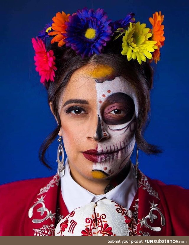 Wife is a Mariachi. This is her today