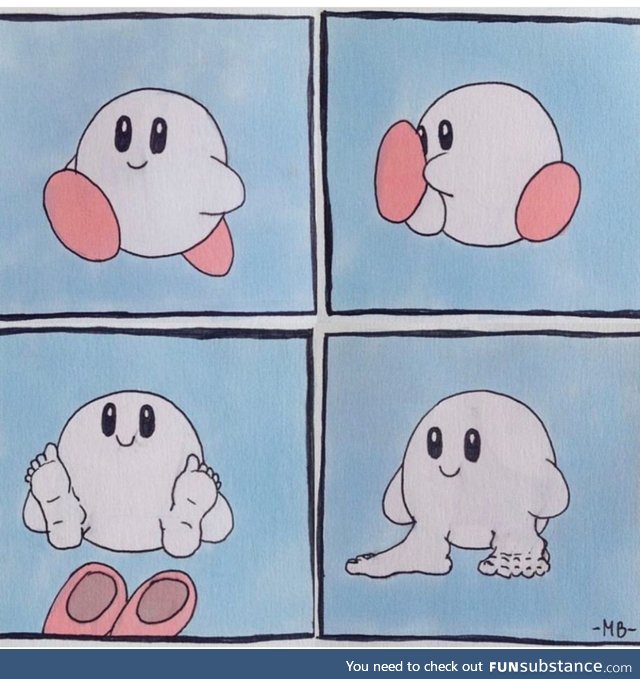 Kirby at home
