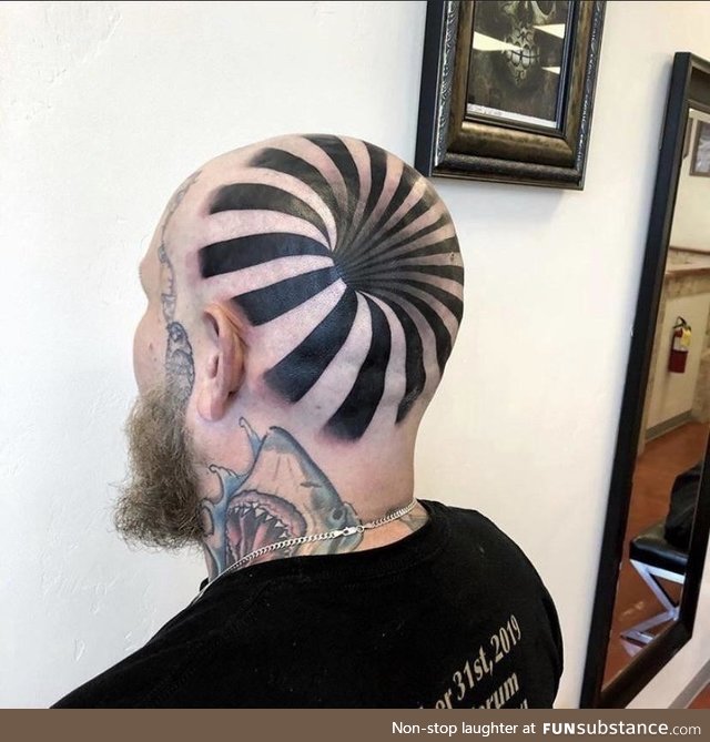 This head tattoo