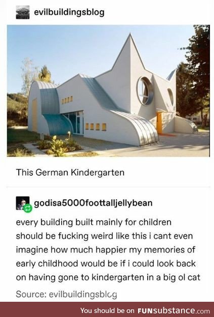 Kindergarten Cat Building