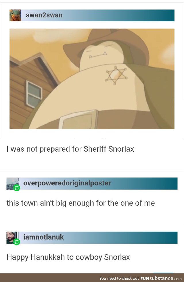 Cowboy Snorlax Bebop