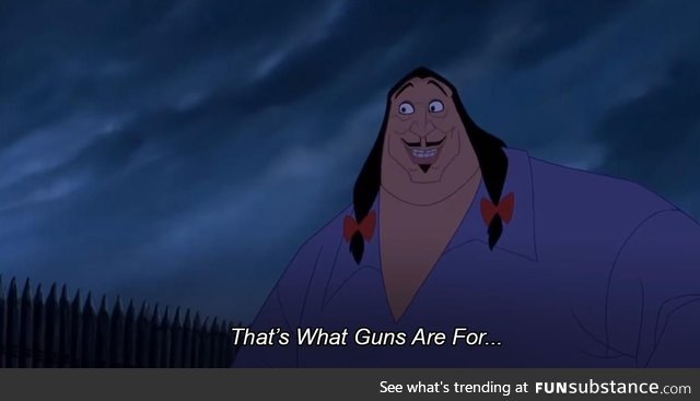 I recently re-watched Pocahontas with my family and I couldn't stop laughing at what