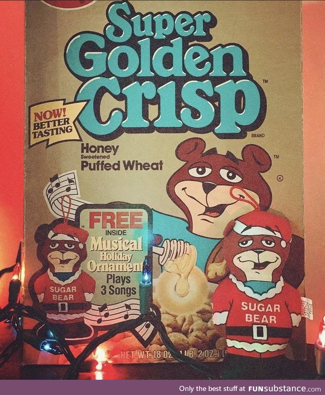 Is it me or did the old Super Golden Crisp bear look super baked?