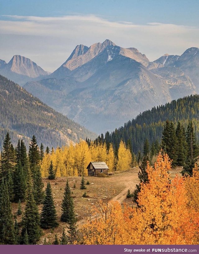 Breathtaking view of these mountains in Colorado