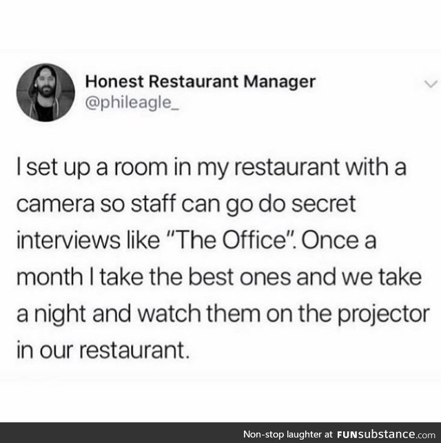 "The restaurant"