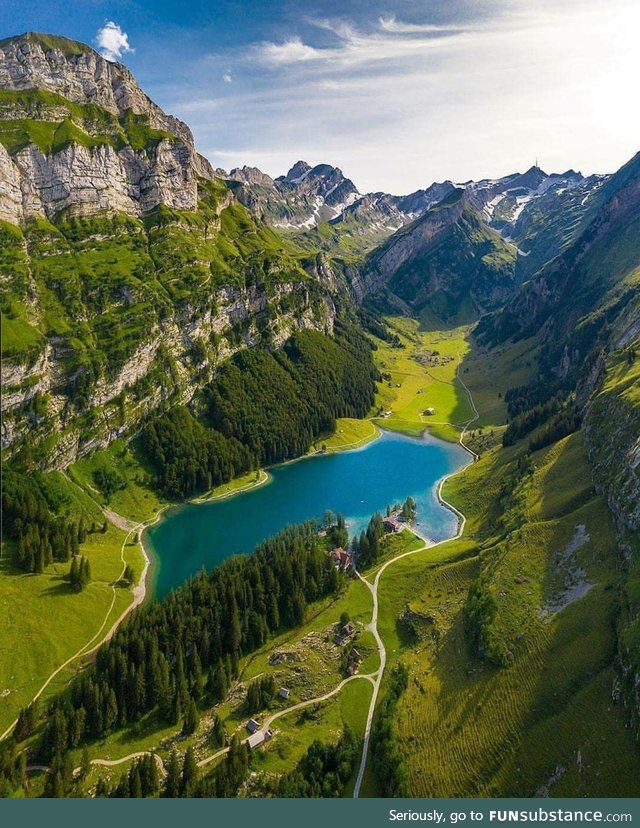 Beautiful Switzerland valleys