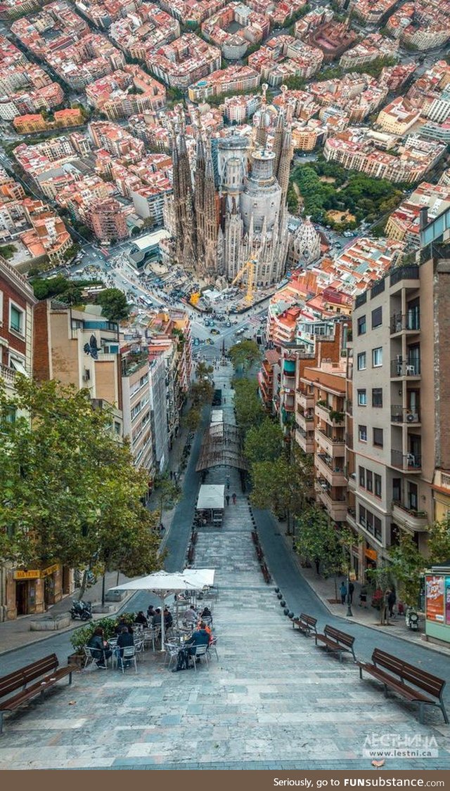 Barcelona, Spain meets Inception!
