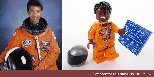 Mae Jamison, the first African-American woman in space gets her own lego figurine