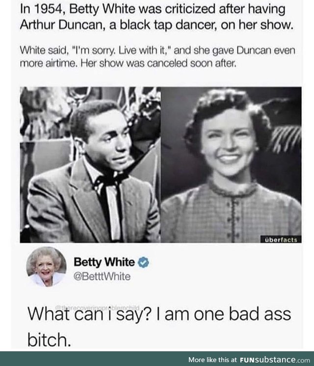 Betty white - badass (1954-2020)