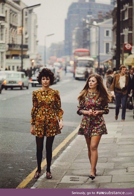 London streetstyle, 1967.