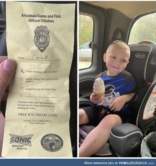 Arkansas game wardens are giving citations to kids now smh