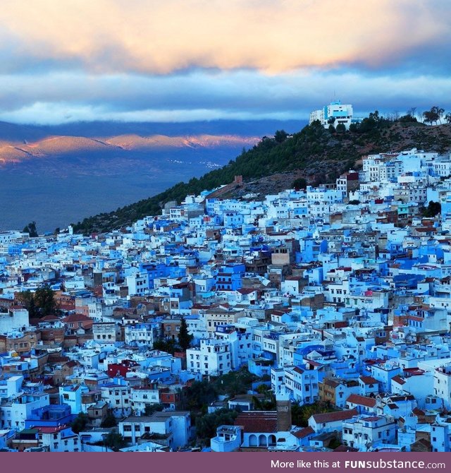 Chefchaouen, the blue city of morocco