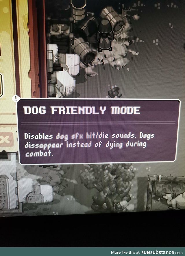 Dog friendly mode should be default prove me wrong