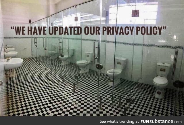 Privacy policy nowadays