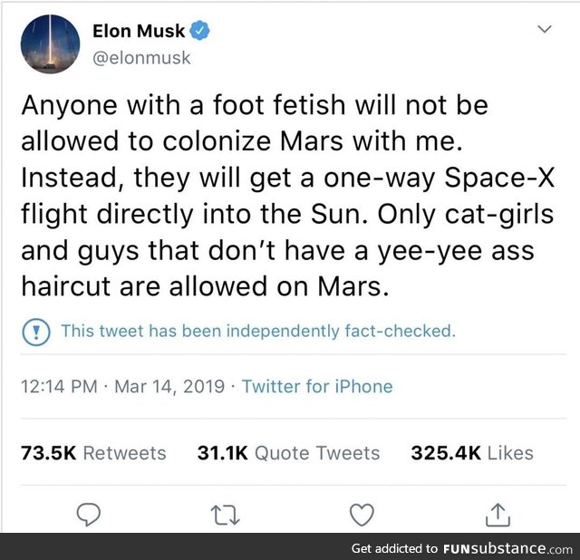 Elon Musk out here doing favors