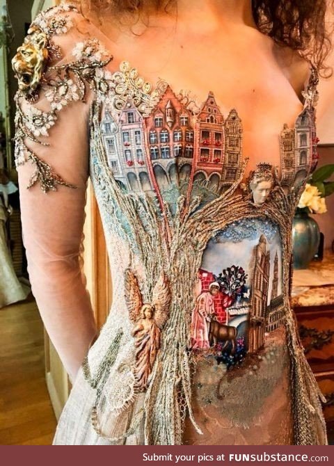 That is one amazing dress