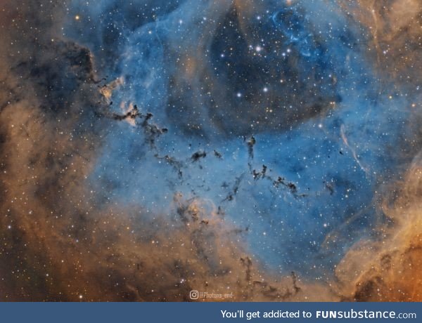 I Imaged the Rosette Nebula with my telescope! 20.5 hours exposure