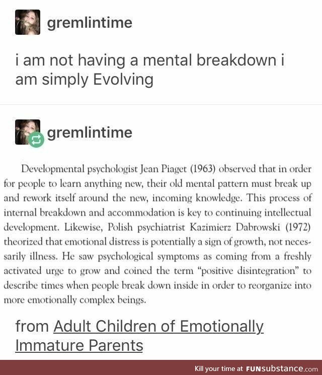Evolutionary Breakdown