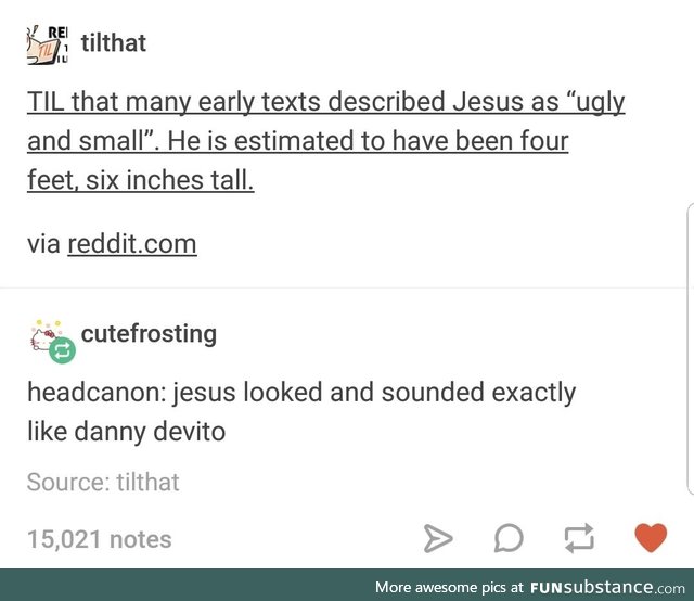 Thank you, Tiny Jesus