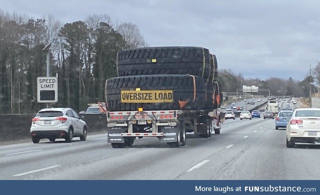 Truck with some big ass tires