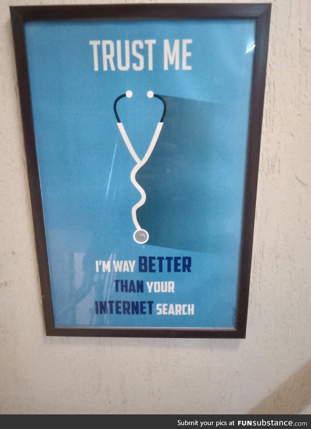 Saw this in the clinic today
