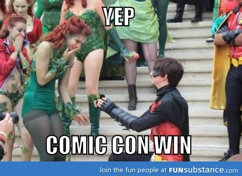 Comic Con Win