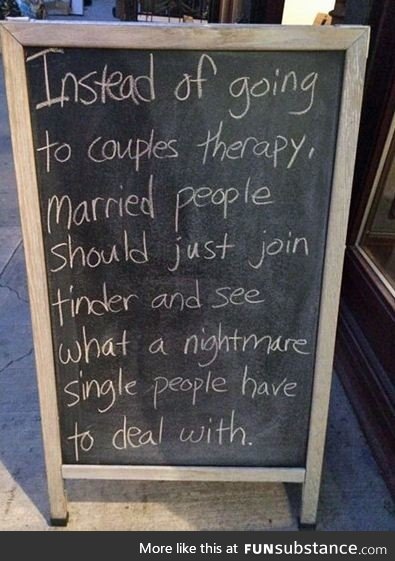 Marriage advice