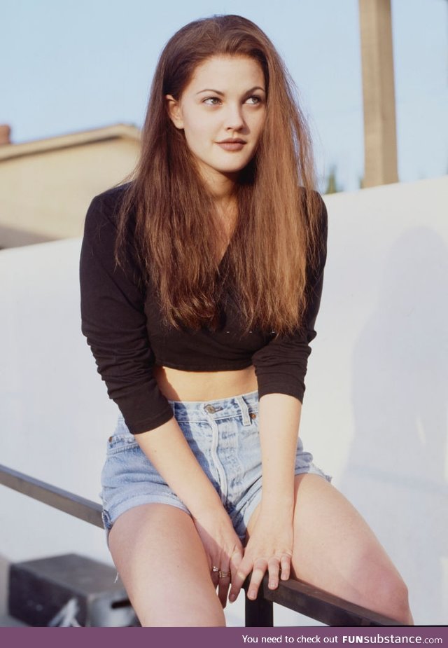 Drew Barrymore at 18, 1993